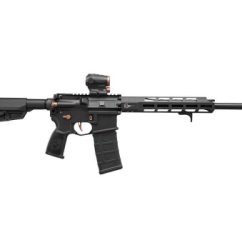 Sig Sauer M400 ROSE AR-15 5.56x45mm/223, 16" Barrel, Black, Rose Gold Accents, Romeo5 Gen II Red Dot Sight, 30rd