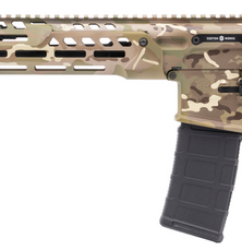 Sig Sauer MCX Spear LT 5.56x45mm, 11.5" Barrel, MultiCam Cerakote, Optic Ready, Savior Equipment Coyote Covert Case, 30rd