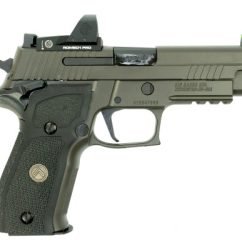 Sig Sauer P226 Legion 9mm, 4.4" Barrel, Legion Gray, ROMEO1 Pro Reflex Sight, 15rd