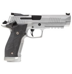 Sig Sauer P226 XFive 9mm, 5" Barrel, Stainless Frame, G10 Piranha Grip, 10rd