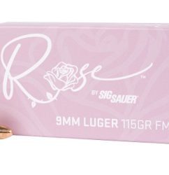Sig Sauer Rose 9mm, 115gr, V-Crown Hollow Point, 20rd Box
