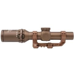 Sig Sauer TANGO 6T SVPS Scope Kit, 1-6x24mm, Flat Dark Earth, Illuminated F-6 Hellfire Reticle