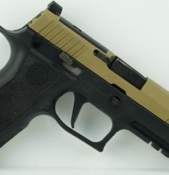 *USED* Sig P320 X-VTAC 9mm, 4.7" Barrel, Coyote Slide, VTAC Day/Night Sights, 3 Mags, Modular X Grip, Optic Ready, 17rd